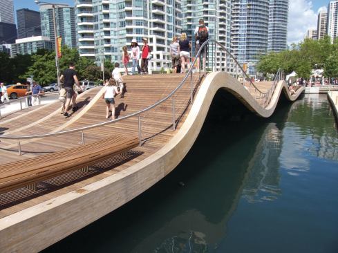 Toronto Central Waterfront



The city hired a clutch of landscape firms to oversee a landscape-driven renewal of Lake Ontario’s urban edge. West 8’s portion includes an undulating wave deck.