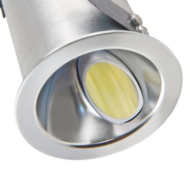 Prescolite Lighting's D2 LED Downlight Luminaire uses a precision-molded acrylic wallwash optic.