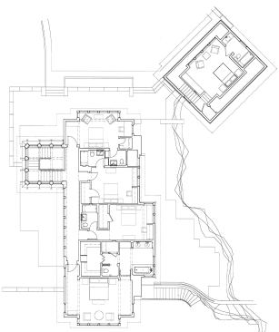 The home’s second-floor plan.