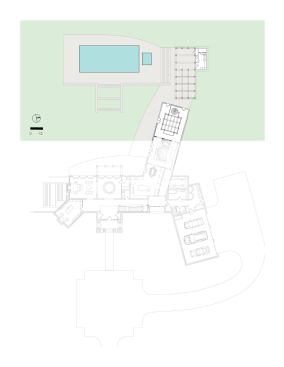 The site/floor plan. 

