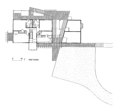 The project's first floor plan.