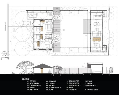 The floor plan.

