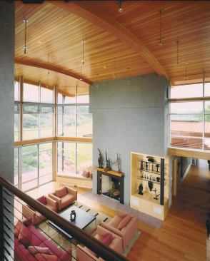 Border House living area.