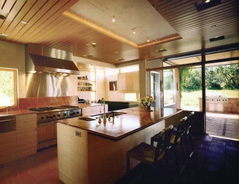 Border House kitchen.