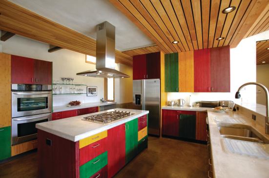 Cement Creek Residence kitchen.