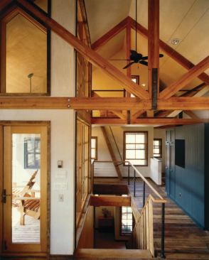 Hacker Residence interior.