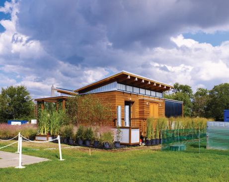 Maryland’s WaterShed house took top honors in the overall competition. 