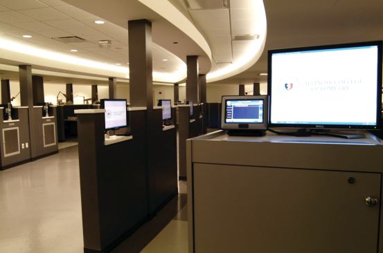 BEST EDUCATION AV PROJECT (UNDER $250K)
Illinois College of Optometry, Third Floor Eye Labs, ChicagoAV Integrator: United Visual, Itasca, Ill.
Architect: Jensen & Halstead, Chicago