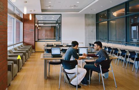 A  Edwards series chair (now called Eden) Nienkamper 
www.nienkamper.com Lounge seating series characterized by sharp corners and plush cushion  Three arm options: the Boston, the New York, and the San Francisco  Seat cushions feature a combination of polyurethane foam, down, and feathers  Back cushions are down and feather  Pieces can be upholstered in fabric, leather, or a combination of the two  Sofa and chair options available