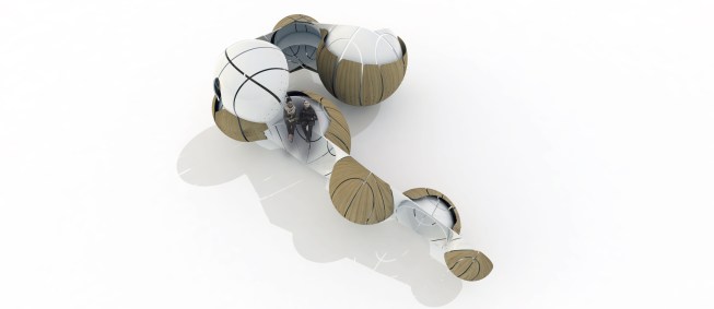 Torqueing Spheres by IK Studio