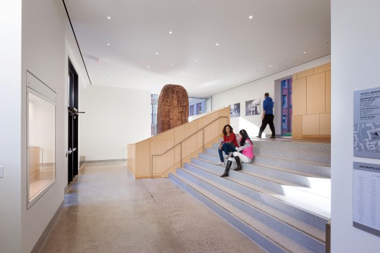 Second-floor lobby, just inside entrance shown above