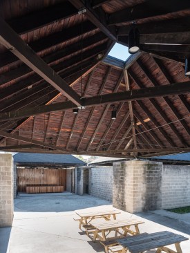 Interior images of the Bath House