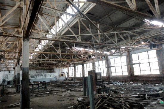 Building 114, in its initial existing condition