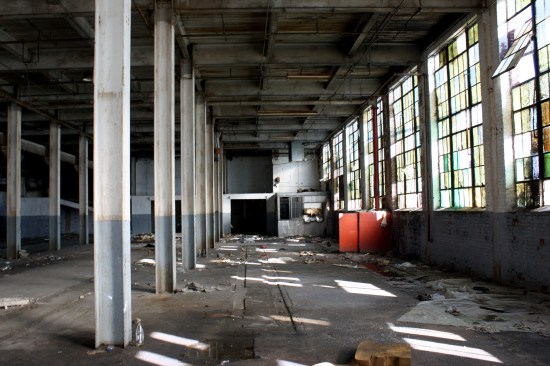 Building 101, in its initial existing condition