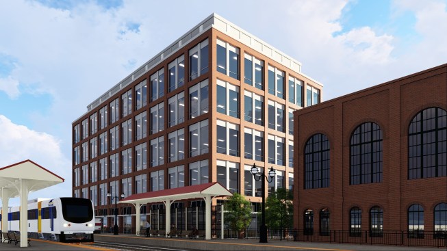 Rendering, Building 103, the office tower