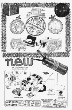 Ant Farm "Truckstop Network" placemat