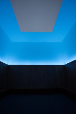 Installation view of James Turrell, Meeting, 1980-86/2016, at MoMA PS1. The Museum of Modern Art, New York. Gift of Mark and Lauren Booth in honor of the 40th anniversary of MoMA PS1.