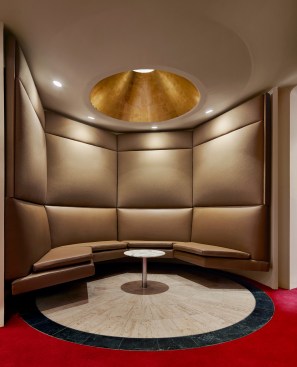 The restored "Pope's Room" in the Ambassador Lounge