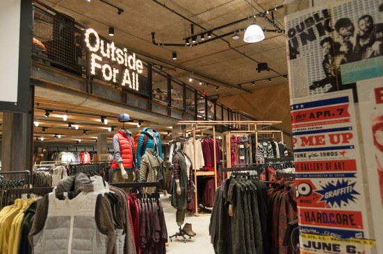 The store provides intimate seating areas inside and outside to provide the “outdoor community a place to hang out,” REI's Elizabeth Dowd says, and to encourage “more ‘dreaming and scheming’ ” about their next excursions.