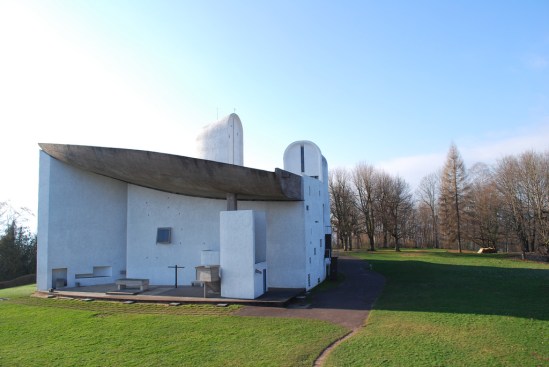 Notre Dame du Haut, Ronchamp, France, by Le Corbusier