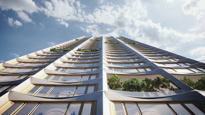 SOM's Urban Sequoia project.