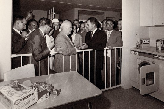 The Moscow model kitchen where Nixon and Khrushchev famously debated