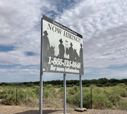 United States Border Patrol hiring poster