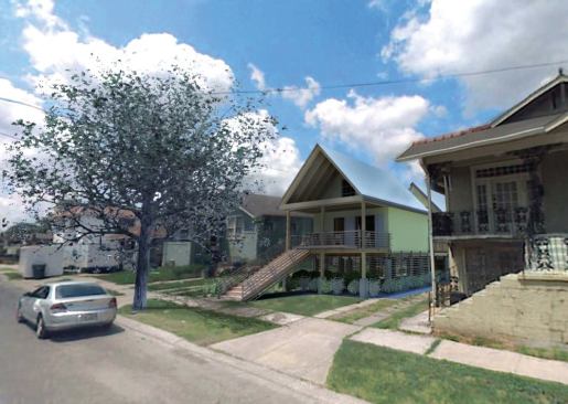 Fifth-year architecture student Wuijoon Ha designed the E.A.S.Y. (Easy. Accessibility. Safety. You.) House to be easily constructed and maintained, easily adjusted by the occupants to fit their lifestyle, simple to operate, and to be easily added to in the future.