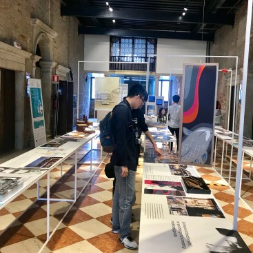 The guest city featured in this iteration of "Across Chinese Cities" is Suzhou, and an exhibition downstairs focuses on traditional patterns of urban life in that region.