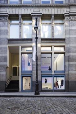The elegant boutique is housed in a landmarked, residential building in Soho.