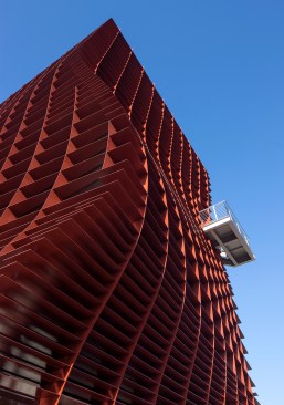 Detail view of exterior