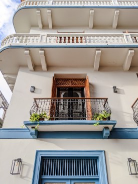 Portales in Panama City's Casco Viejo quarter.
