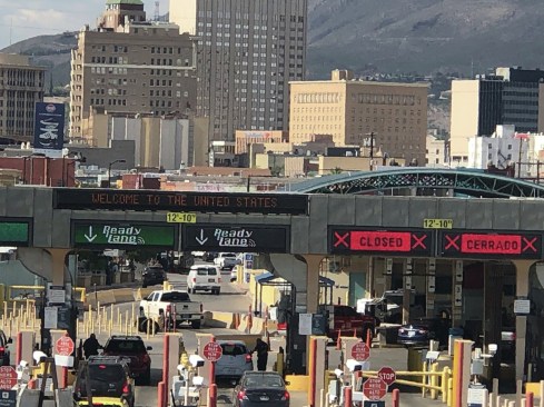 View of El Paso, Texas from Juarez, Mexico