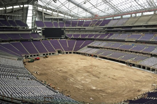 The forthcoming playing field under daylight
