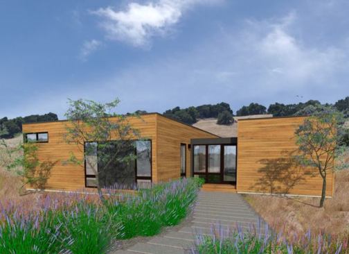Vista is characterized by clean lines and simple forms, but offers immense flexibility for configuration of modules. A sloped roof option is available; PV panels can be positioned on the roof and trellises.