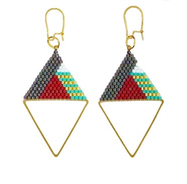 Earrings, Wade Patton