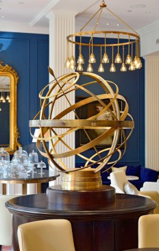 The interior lighting selections include contemporary and period-sympathetic luminaires.