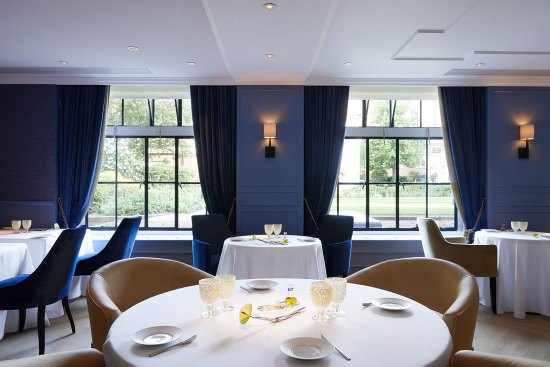 The hotel's restaurant.