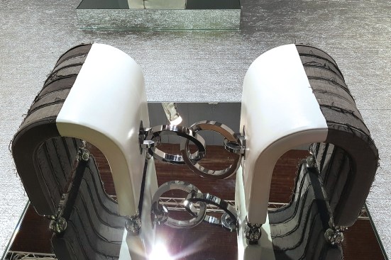 "Homework" bench, designed by Oliver Haslegrave