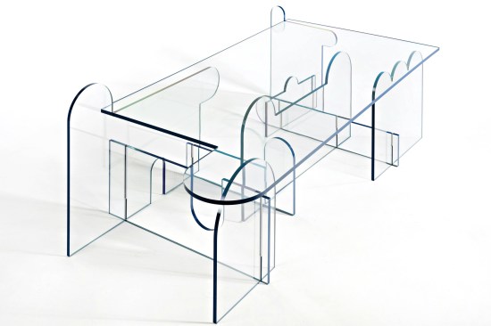 Lexan table by Phaedo Design
