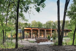 The COTE Top Ten Award–winning Westwood Hills Nature Center in St. Louis Park, Minn., designed by HGA.