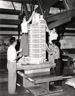 Wright Price Company Tower model