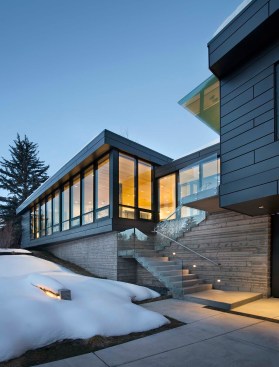 Zale Residence, Aspen, Colorado.  Designed by Studio B Architects, Gilbert Sanchez, Kevin Heath, Scott Lindenau