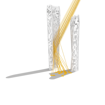 NBBJ's proposed towers.
